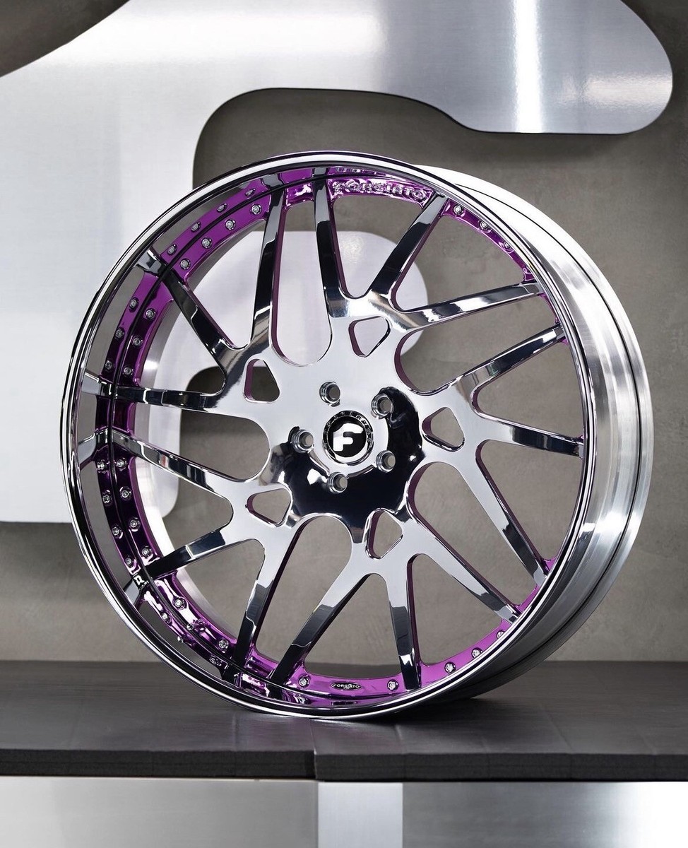 FORGIATO WHEEL OVAL DECALS WITH SERIAL NUMBER & ACCESSORIES