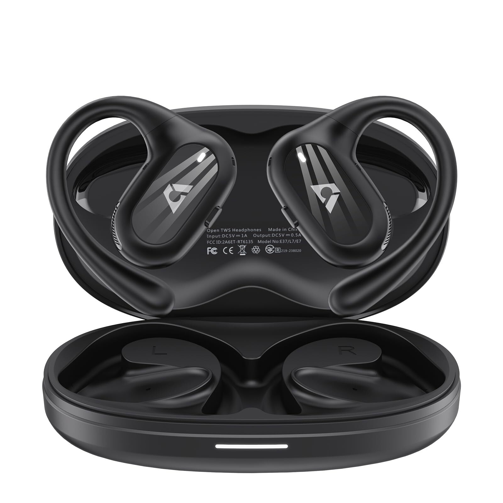 Riibox E7 Wireless Open Ear Headphone,Sports Wireless Headphones Bluetooth 5....