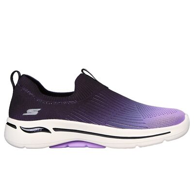 Skechers Go Walk Arch Fit Ocean Vibe [124885BKLV] Women Walking