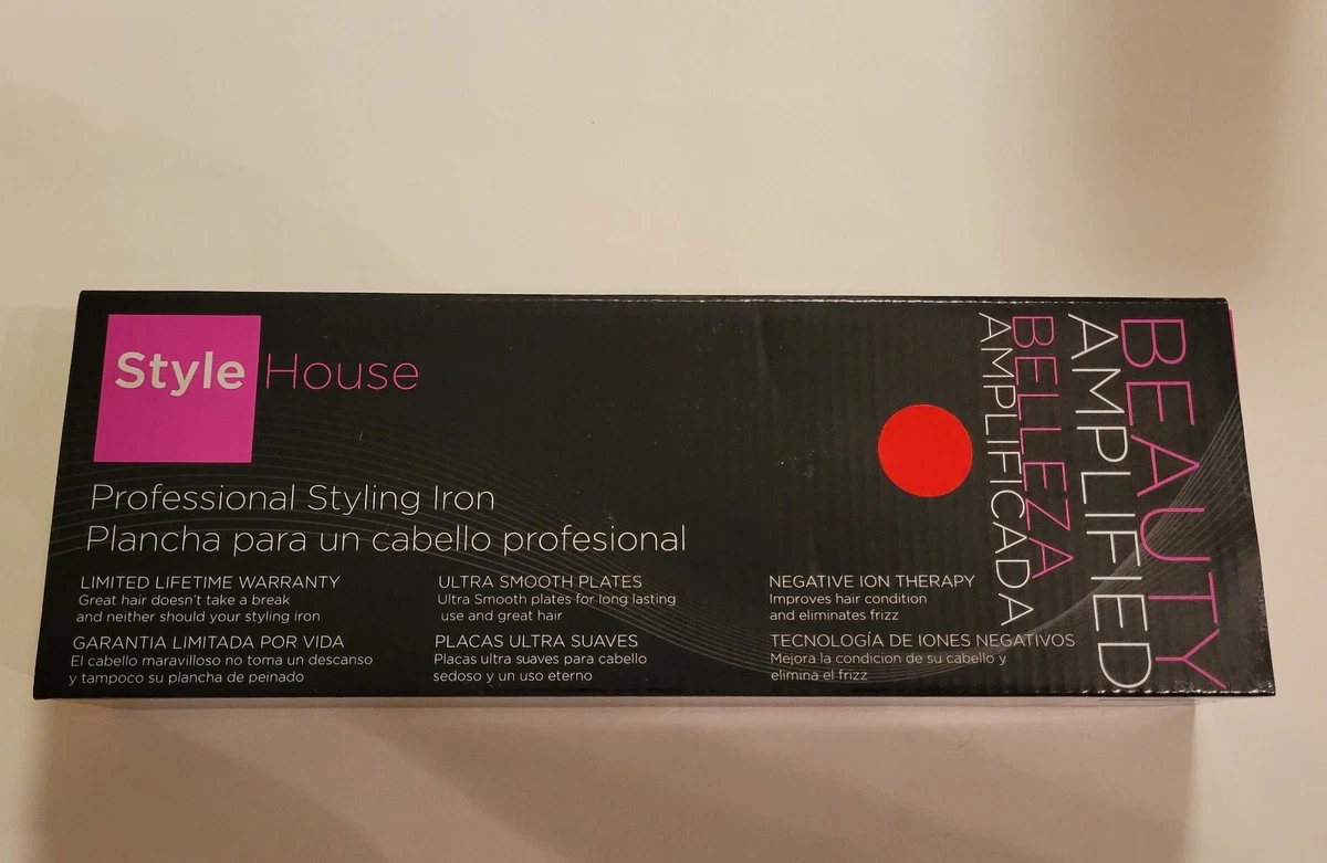 Professional Hair Styling Flat Iron Style House red 1.25