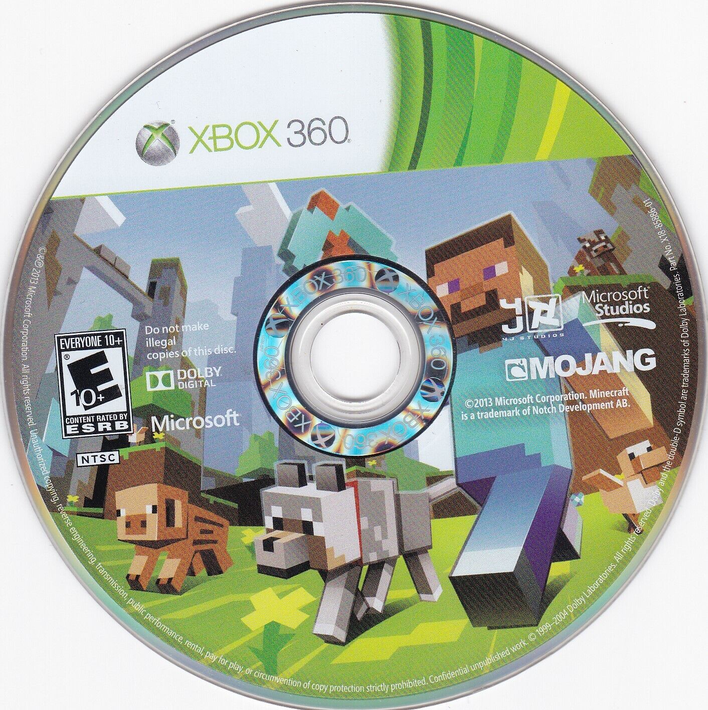 Jogo Minecraft para XBOX 360 (DVD ORIGINAL)