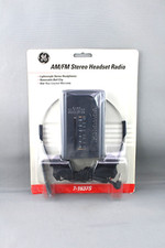 VINTAGE GE 7-1637S AM/FM STEREO HEADSET RADIO BRAND NEW