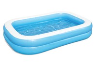Bestway Poolset Schwimmbecken Gartenpool 262X175X51Cm Aufblasbar Family Pool