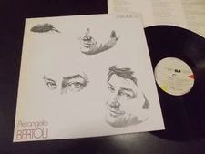 Pierangelo Bertoli "Frammenti" LP inner CGD – CGD 20349 Italy