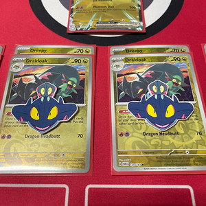 Drakloak Recon Directive Ability Used Markers for Pokemon TCG Dragapult 129/167