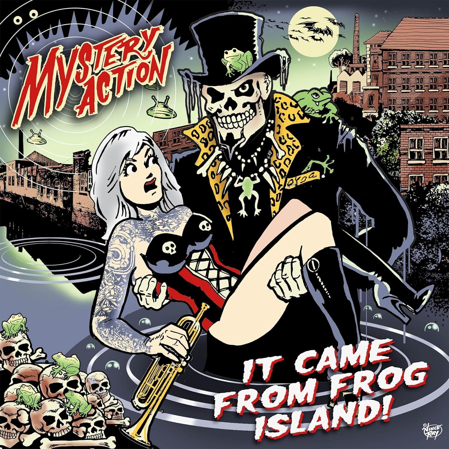 Mystery Action It Came from Frog Island (CD) Album