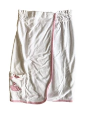 Jenni by Jennifer Moore Terri Cloth Swim Bath Cover Bunny Women's Size Small