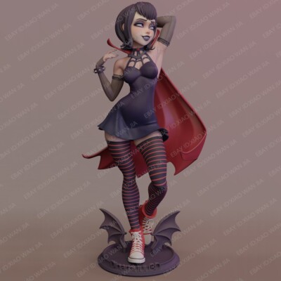 1/24 Resin Figure Sexy Mavis Dracula Girl NSFW Modelkit Unpainted  Unassembled
