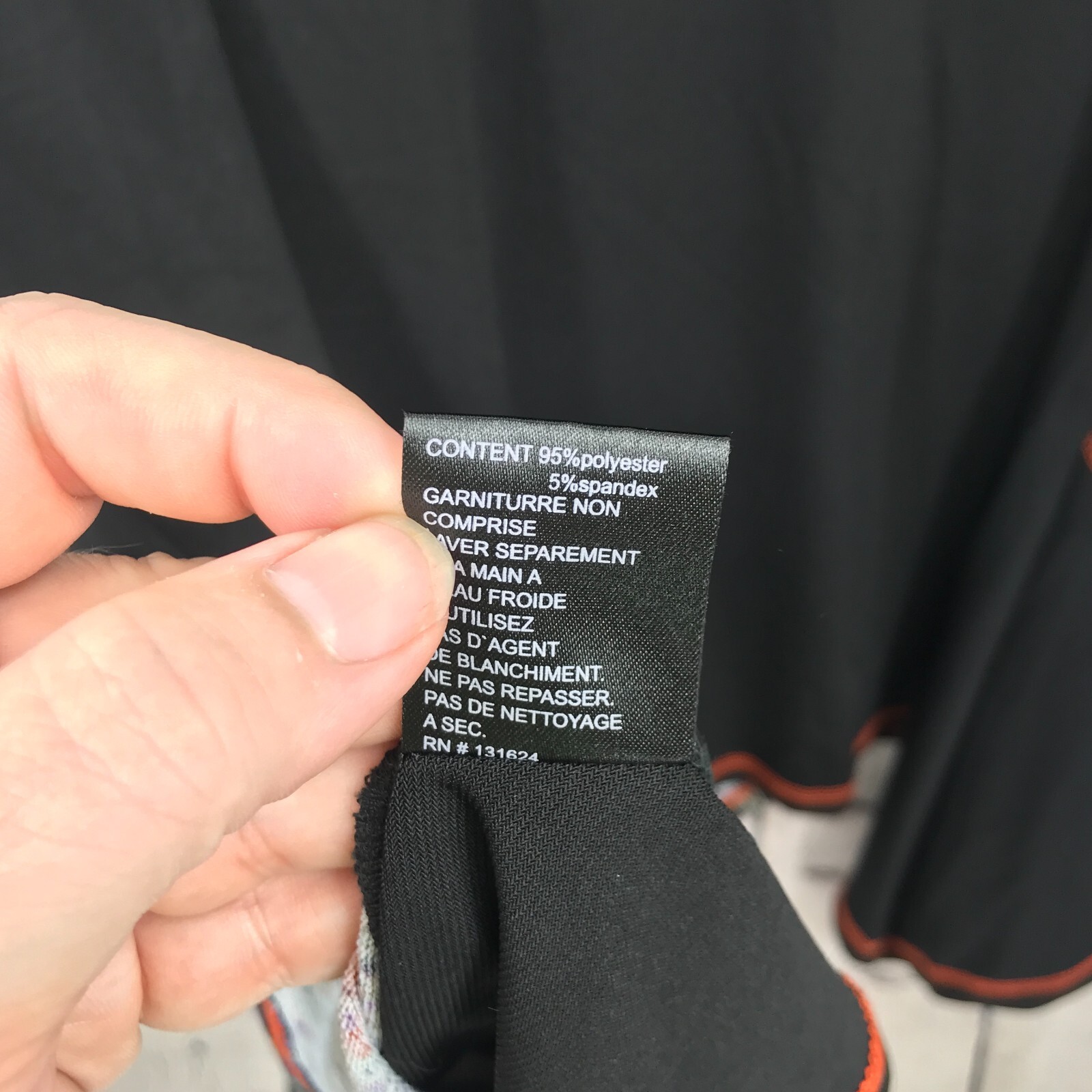 Calessa Top Womens Medium Black Tunic Long Sleeve… - image 15