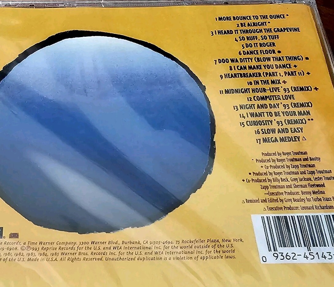 All the Greatest Hits by Zapp & Roger (CD, 2007) for sale online
