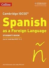 Image of Cambridge IGCSE Spanish Student's Book (Collins Cambridge IGCSE)
