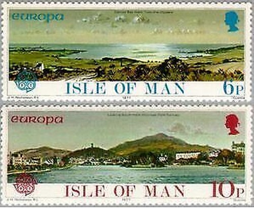 Man ( Isola Di ) - 88/89 - 1977 Europa-Paesaggi-Lusso RN6971 Man ( Isola Di ) - 88/89 - 1977 Europa-Paesaggi-Lusso RN6971