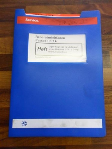 VW Reparaturleitfaden Passat 97 Eigendiagnose Automatisches Getriebe 01V- 5 Gang
