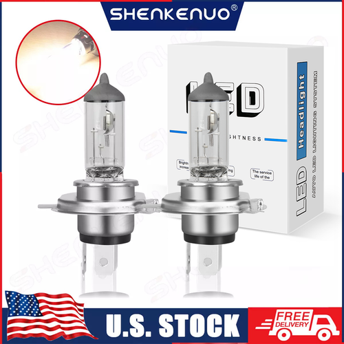 H4 9003 HB2 12V 60/55W Halogen Headlight Light Lamp Bulbs 5000K - Foto 4