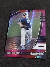 2020 Panini Prizm Draft Picks Prizms Red and Purple Hyper #51 Burl Carraway