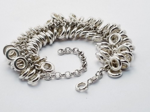 Links of London sweetie cascade bracelet sterling silver superb - Picture 3 of 13