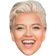 Victoria Brito Smile Celebrity Mask, Flat Card Face, Fancy Dress Mask