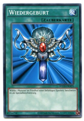 Yu-GI-OH Wiedergeburt Common YGLD-DEA23
