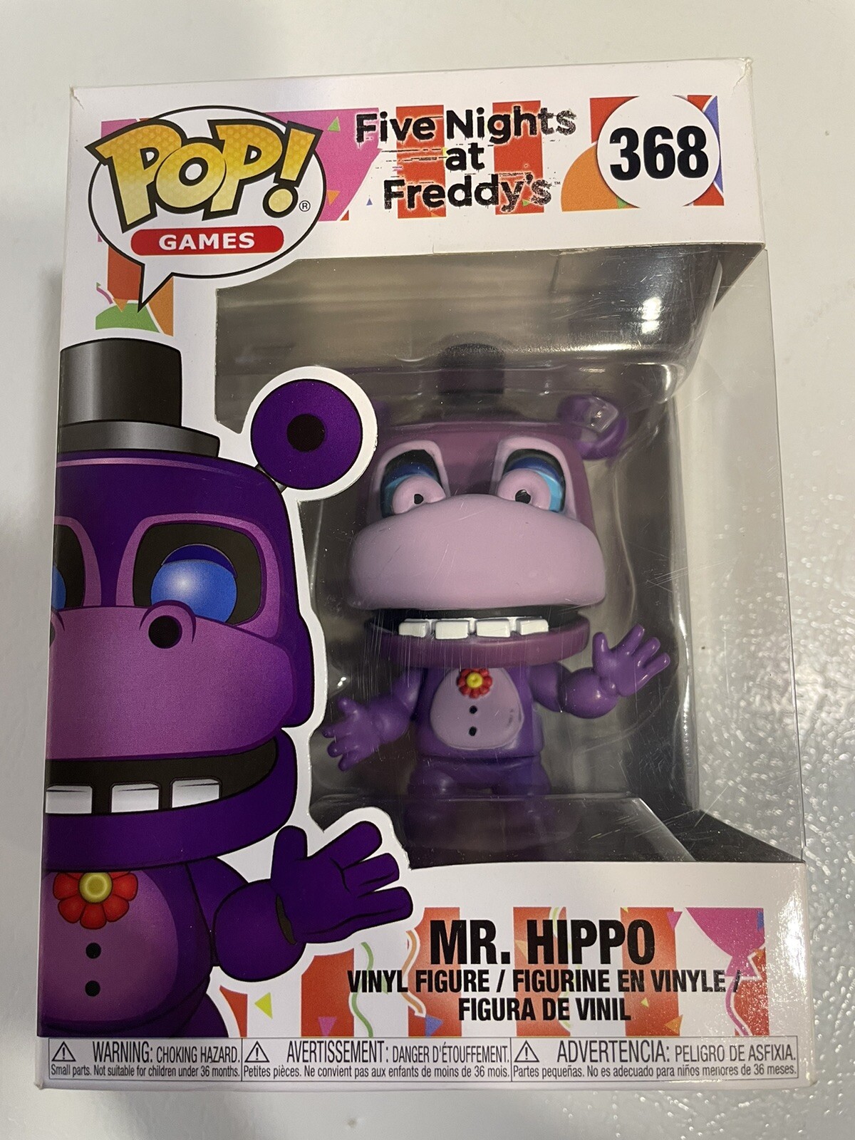 Funko Pop! Vinyl: Five Nights At Freddy'S - Mr. Hippo #368