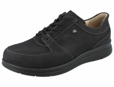 FINN COMFORT Royan Damen Halbschuhe Schnürschuhe schwarz/Buggy