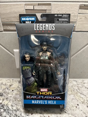 Figura de acción Hela Marvel Legends serie Gladiador Hulk sin usar y en caja