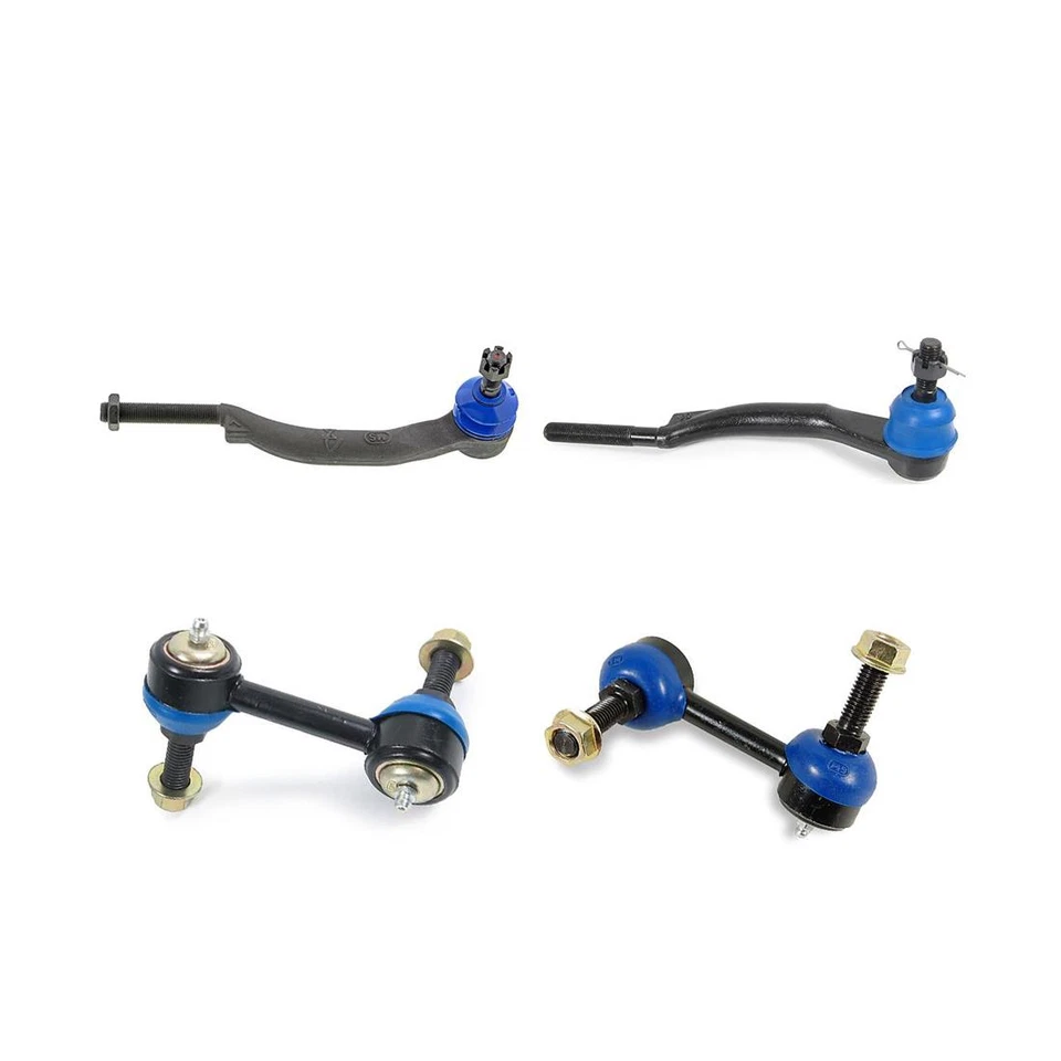 Barra estabilizadora de extremo de barra estabilizadora de dirección delantera Mevotech 4 piezas para GMC Envoy XL 2002 Foto 2 de 4