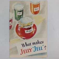 1951 General Foods Jelly Making Handbook Recipe Guide Jam Preserves Booklet 2J