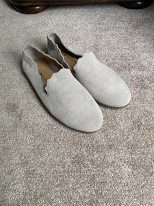 lucky brand grey flats