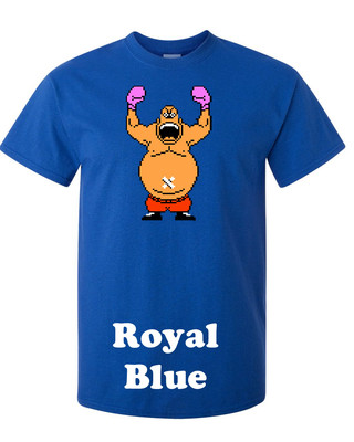 Mike Tyson's Punchout ''King Hippo'' Classic Nes  T-shirt  S-XXXX NEW