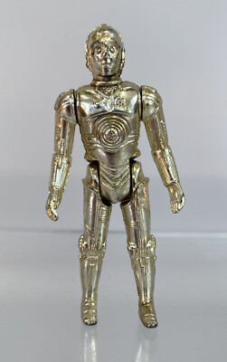 Star Wars Vintage 1977 C-3PO See-Threepio 3.75” Hong Kong 2-Line