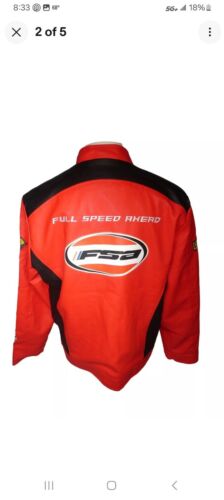 Refinery Republic Speed Motors Full Speed Ahead Red Jacket - Picture 2 of 10
