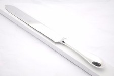 Baguette Pattern Silver Plated Wedding Cake Knife Gift Boxed Sheffield England