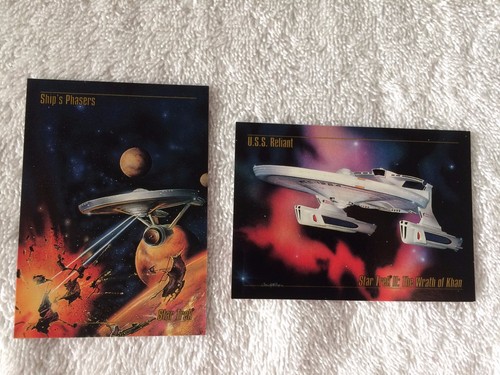 STAR TREK MASTER SERIES 1 (1993 Skybox) COMPLETE BASE CARD SET 1 thru 90 NM/MT - Picture 7 of 12