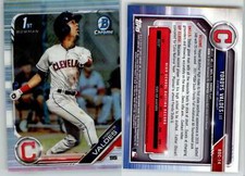 Yordys Valdes 2019 Bowman Draft Chrome Refractor BDC-14 Indians 1st