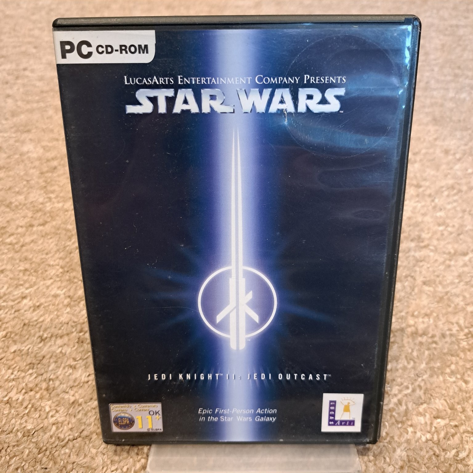 Star Wars Jedi Knight II Jedi Outcast PC CD-ROM Video Game FPS Multiplayer