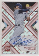 2018 Panini Elite Extra Edition Status Red Die-Cut 22/75 Ryan Jeffers Auto eq1