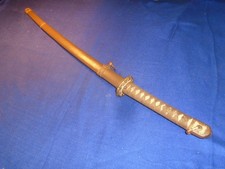 Japanese WWll Army officer`s sword in mountings 
