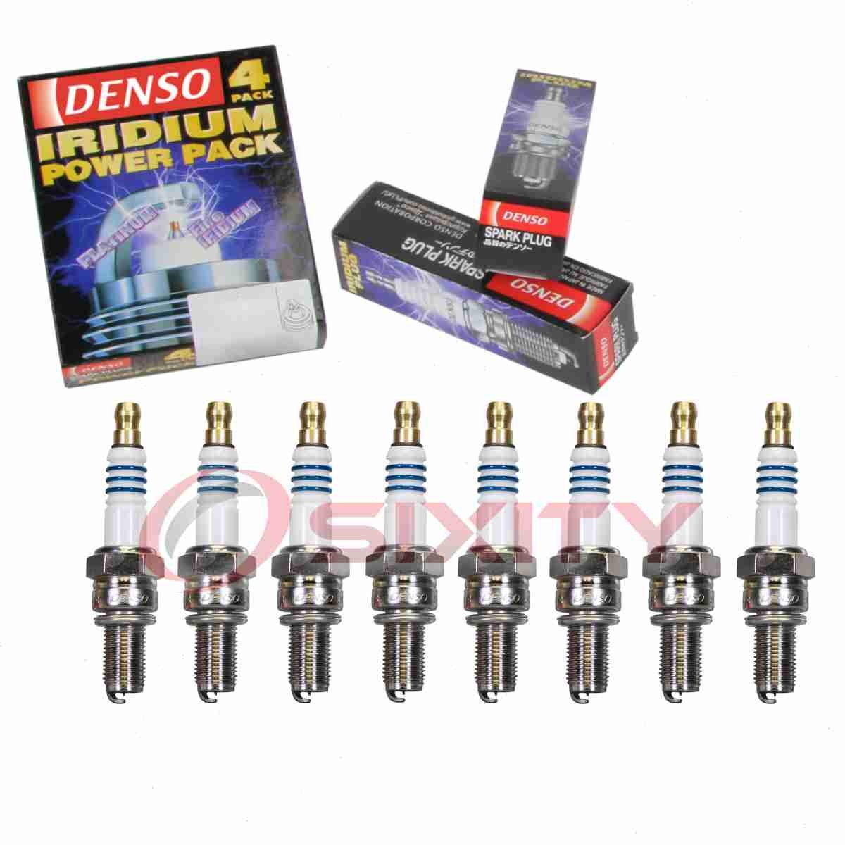 8 pc Denso Iridium Power Spark Plugs for 1996-1999 Ferrari F355 Spider 3.5L gz