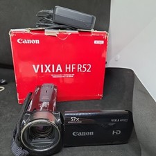CANON VIXIA HF R52 32GB Digital Camcorder Camera 1080p 3" LCD With Charger 4