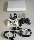 PlayStation 3 PS3 Super Slim White 500gb CECH-4001C BUNDLE