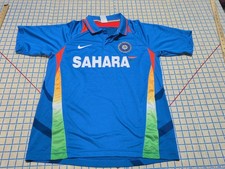 India Sahara Nike Cricket Polo Jersey Shirt Men's L Dri Fit 2010/11 7