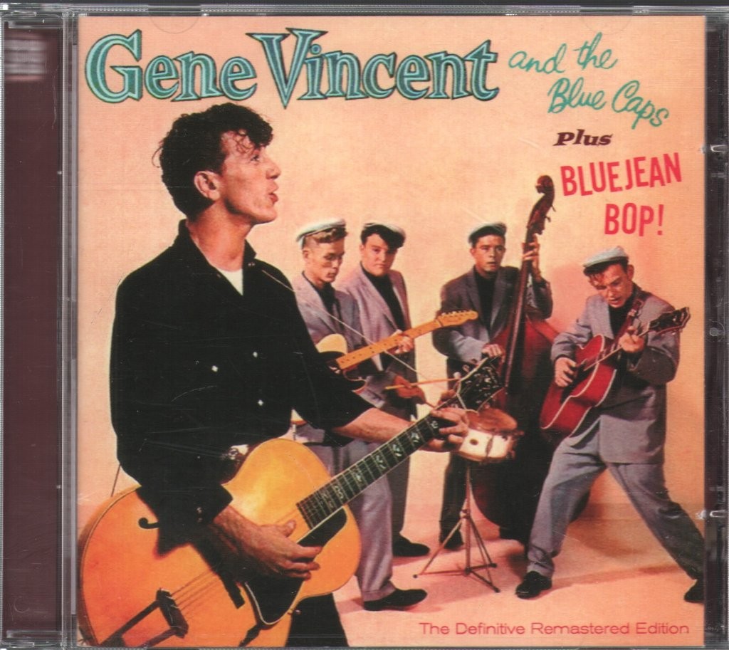 Gene Vincent Gene Vincent and the Blue Caps + Bluejean Bop! CD Europe Hoodoo