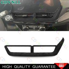 Para Chevy Trax 23-2026 Negro Gamuza Consola Central Salida de Aire Ventilación Cubierta Borde 1*