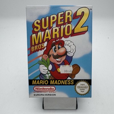Super Mario Bros. 2 - Nintendo NES - OVP/CIP Sammlerzustand