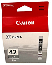Genuine Canon CLI-42GY Gray Ink Cartridge Pro-100 PIXMA Printer New