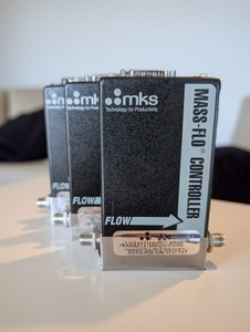 MKS  Mass-Flo (mass flow controllers , MFC)   USED- various gases and flow rates