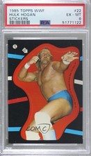 1985 Topps WWF Stickers Hulk Hogan #22 PSA 6 1z9