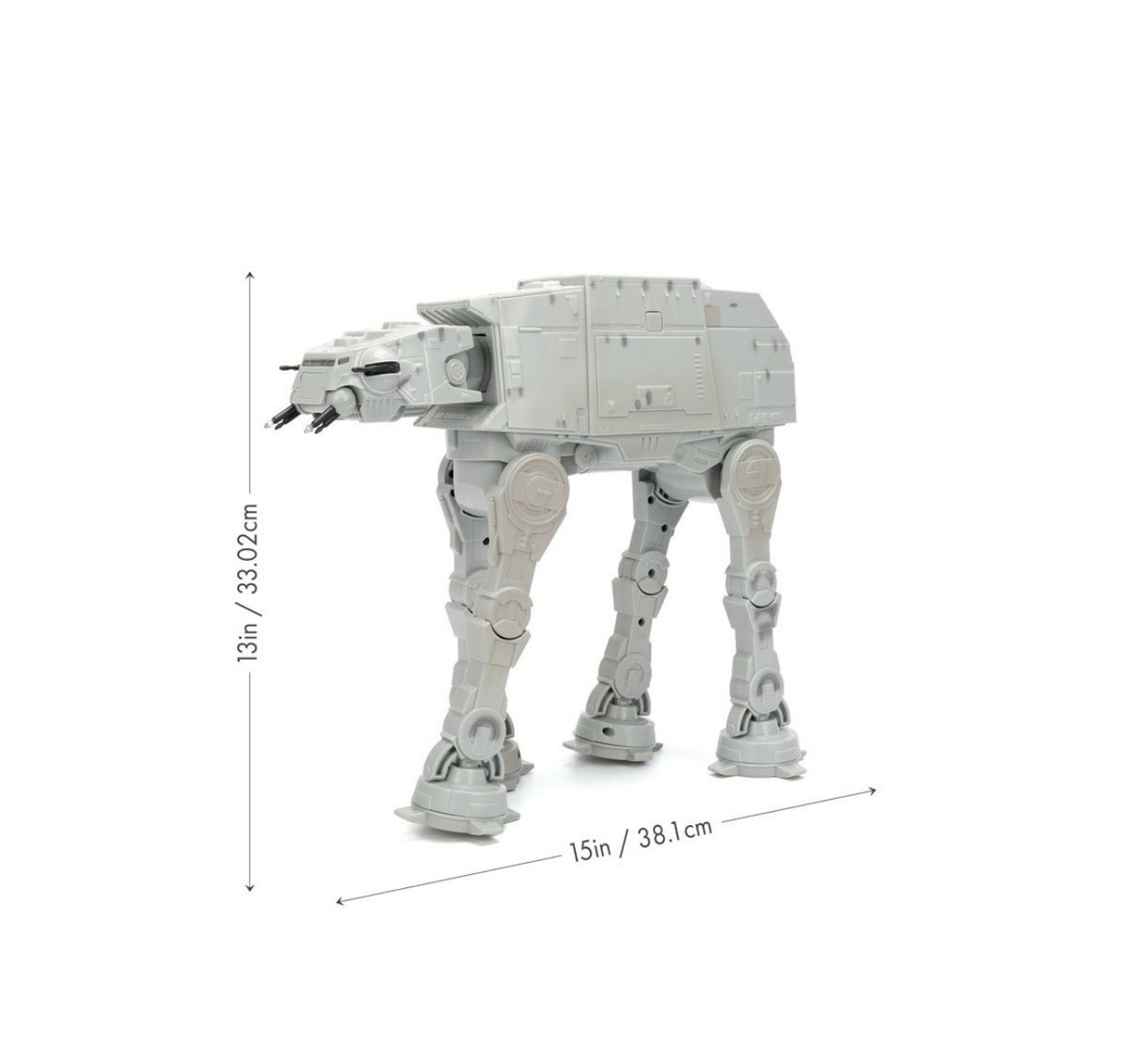 Star Wars IMPERIAL REMNANT AT-AT WALKER Jada R/C Mandalorian Grogu