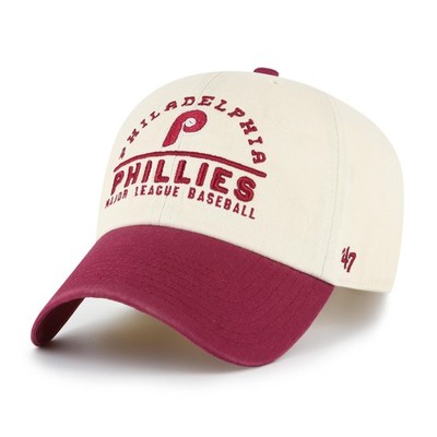 '47 Brand MLB Cap Phillies PHIPHI COOPS WINDHAM Clean Up Natural Basecap Stick
