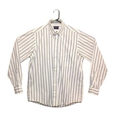 Men's Gant Long Sleeve Striped Shirt Adult Sz 15-1/2 - 34 Pre Owned with Flaws